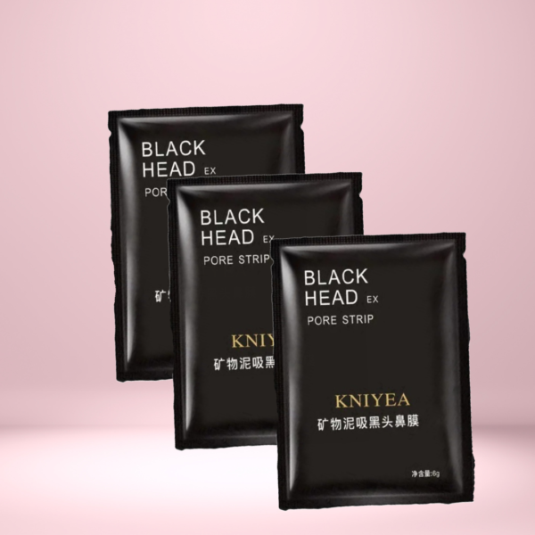 Nose Blackhead & Whitehead Removal Pore Shrinking Mask Patch -pack of  3