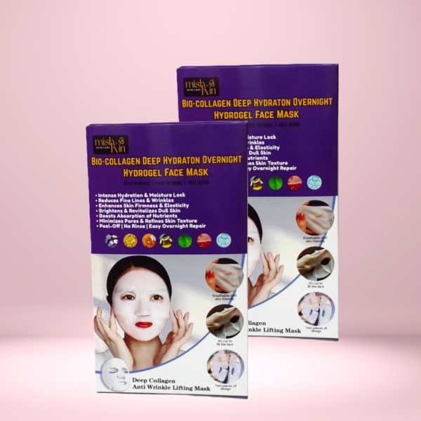 Bio Collagen Mask Pack of 2 – Hydrating & Anti-Aging - Image 2