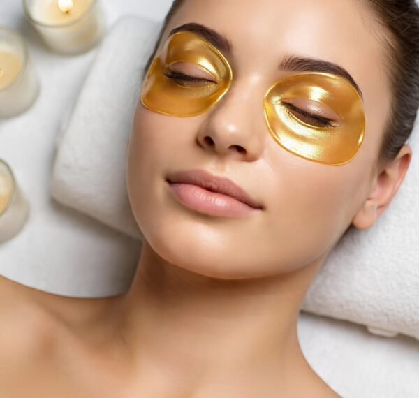 24K Gold Hydrogel Eye Patches – Firming, Brightening & Hydrating